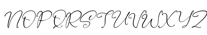 Varellyeen Italic Font UPPERCASE