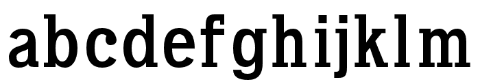 Varian regular Font LOWERCASE