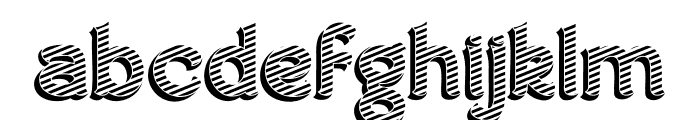 Variansa Eight Font LOWERCASE