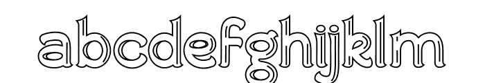 Variansa Five Font LOWERCASE