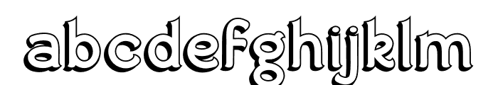 Variansa Seven Font LOWERCASE