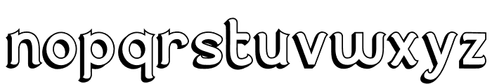 Variansa Seven Font LOWERCASE