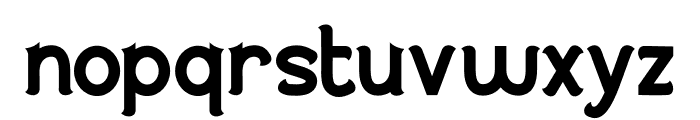 Variansa Font LOWERCASE