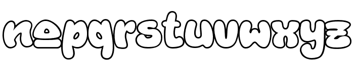 Various-Outline Font LOWERCASE