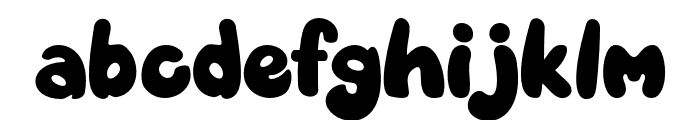 Various-Regular Font LOWERCASE