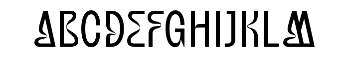 Varizone Regular Font UPPERCASE