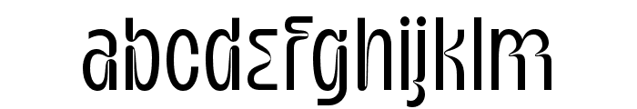 Varizone Regular Font LOWERCASE