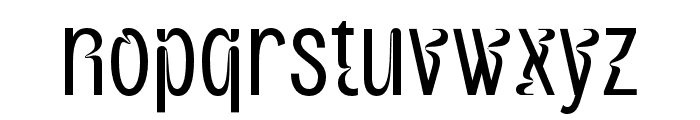 Varizone Regular Font LOWERCASE