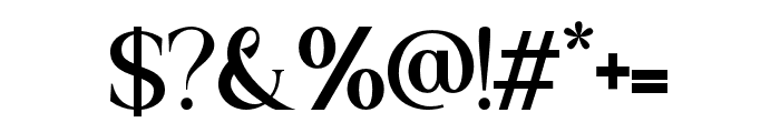 Varona-Bold Font OTHER CHARS