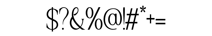 Varona-ExtraLight Font OTHER CHARS