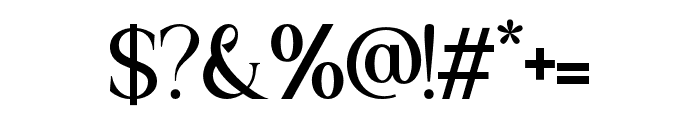 Varona-SemiBold Font OTHER CHARS