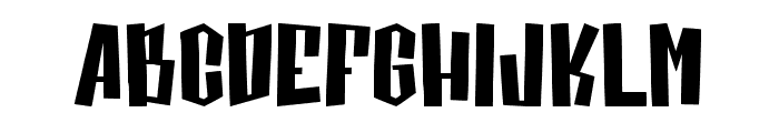 VarrowRegular Font LOWERCASE