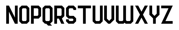 Varsitone League Regular Font UPPERCASE