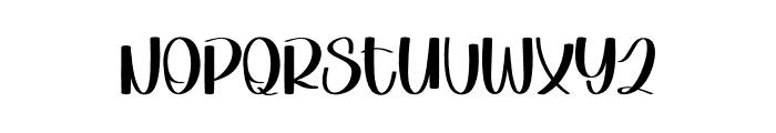 Varsity Designer Font LOWERCASE