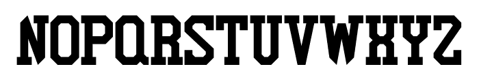 Varsity Display Regular Font LOWERCASE