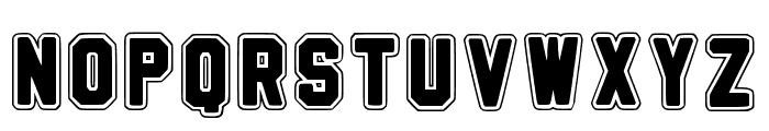 Varsity Future Regular Font LOWERCASE