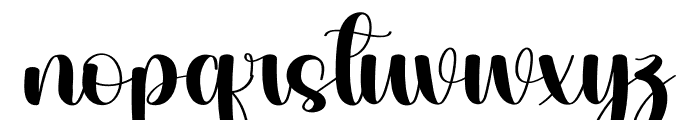 Varsity Lucky Font LOWERCASE