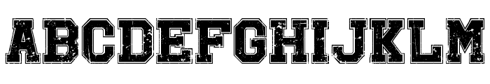 Varsity Sports Regular Font UPPERCASE