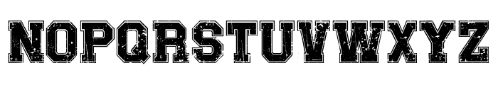 Varsity Sports Regular Font UPPERCASE