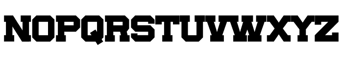 Varsity Sports Font LOWERCASE