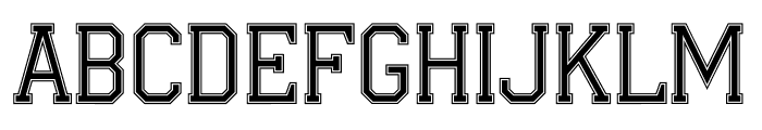 Varsity Team 0 2 Extra Light Font LOWERCASE