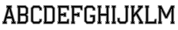 Varsity Team 0 3 Light Font LOWERCASE