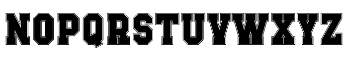 Varsity Team 0 6 Black Font UPPERCASE