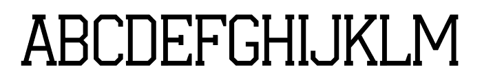 Varsity Team Light Font LOWERCASE