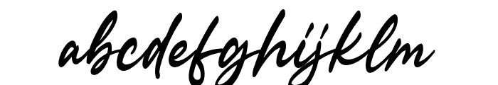 VarsitySignature-Script Font LOWERCASE