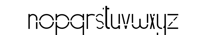 Vasaggy Font LOWERCASE
