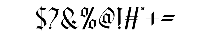 Vasavine Font OTHER CHARS