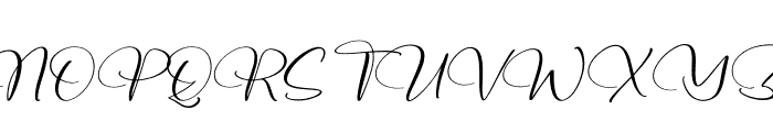 Vasstiane Cantika Italic Font UPPERCASE