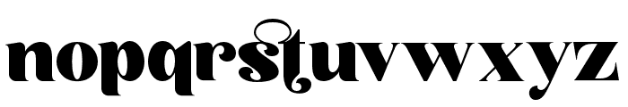 Vastile Font LOWERCASE