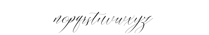 Vatella Font LOWERCASE