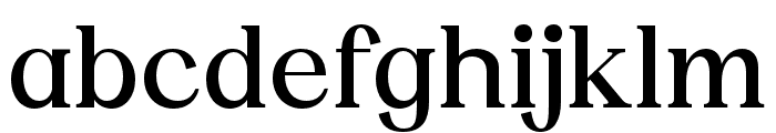 VatenidBimp-Regular Font LOWERCASE