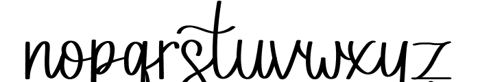 Vaty Font LOWERCASE