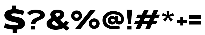 Vaulto-ExtraBold Font OTHER CHARS