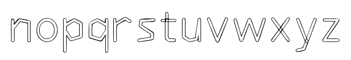 Vectra Regular Font LOWERCASE