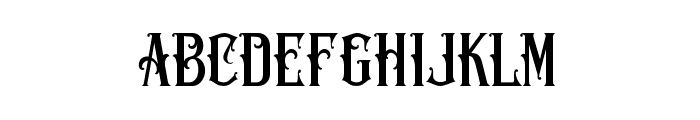 VedRelret-Regular Font LOWERCASE