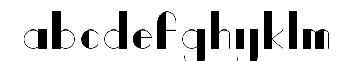 Veena Regular Font LOWERCASE