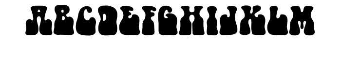 Vegan Retro Font LOWERCASE