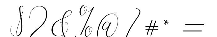 VegasStyle Font OTHER CHARS