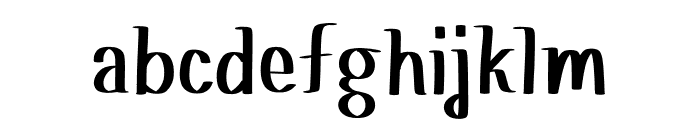 VeggieSouffle Font LOWERCASE