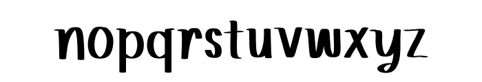 VeggieSouffle Font LOWERCASE