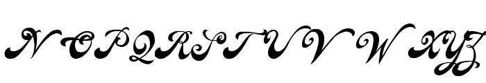 Veinline-RegularHandpainted Font UPPERCASE