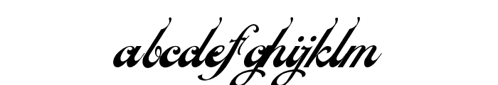 Veinline-Regular Font LOWERCASE