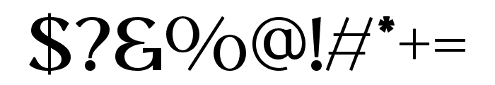 Veiran Regular Font OTHER CHARS