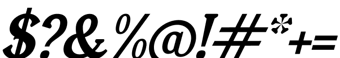 Vejlikan Italic Font OTHER CHARS