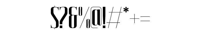 Velbina-Regular Font OTHER CHARS