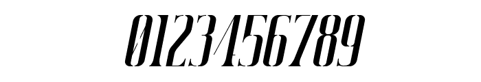 Velbina Stencil Oblique Font OTHER CHARS